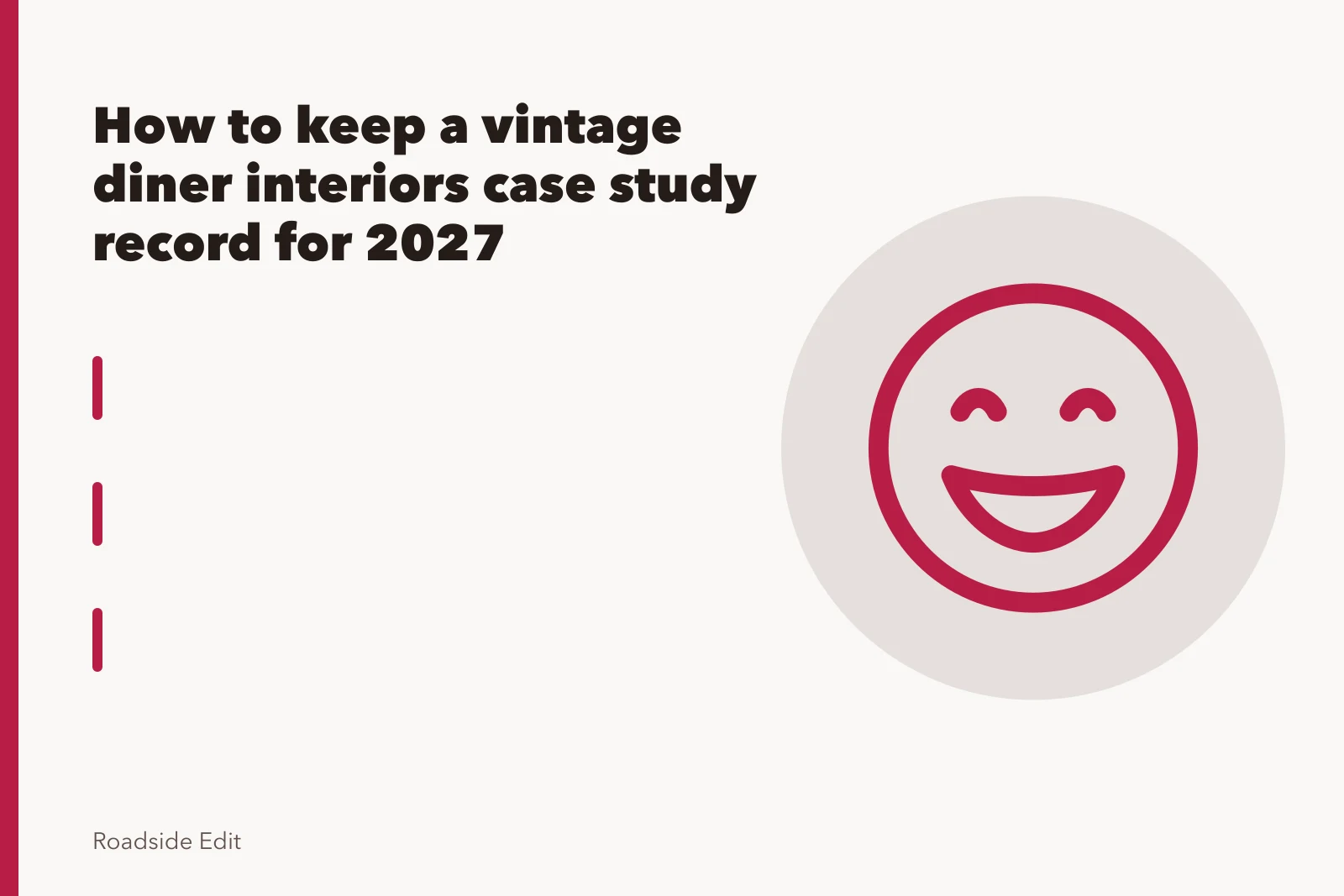 Worn laminate wall finish inside a vintage 1940s American diner. How to keep a vintage diner interiors case study record for 2027