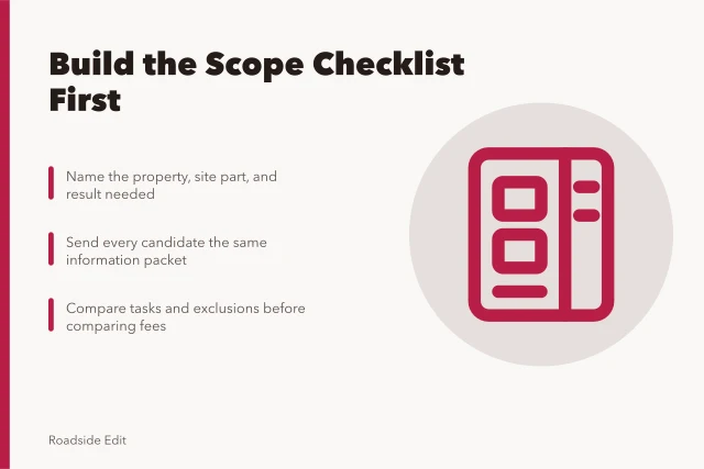 Checklist for selecting gas station preservation providers by scope. Gas station preservation provider selection: build a scope checklist before you hire