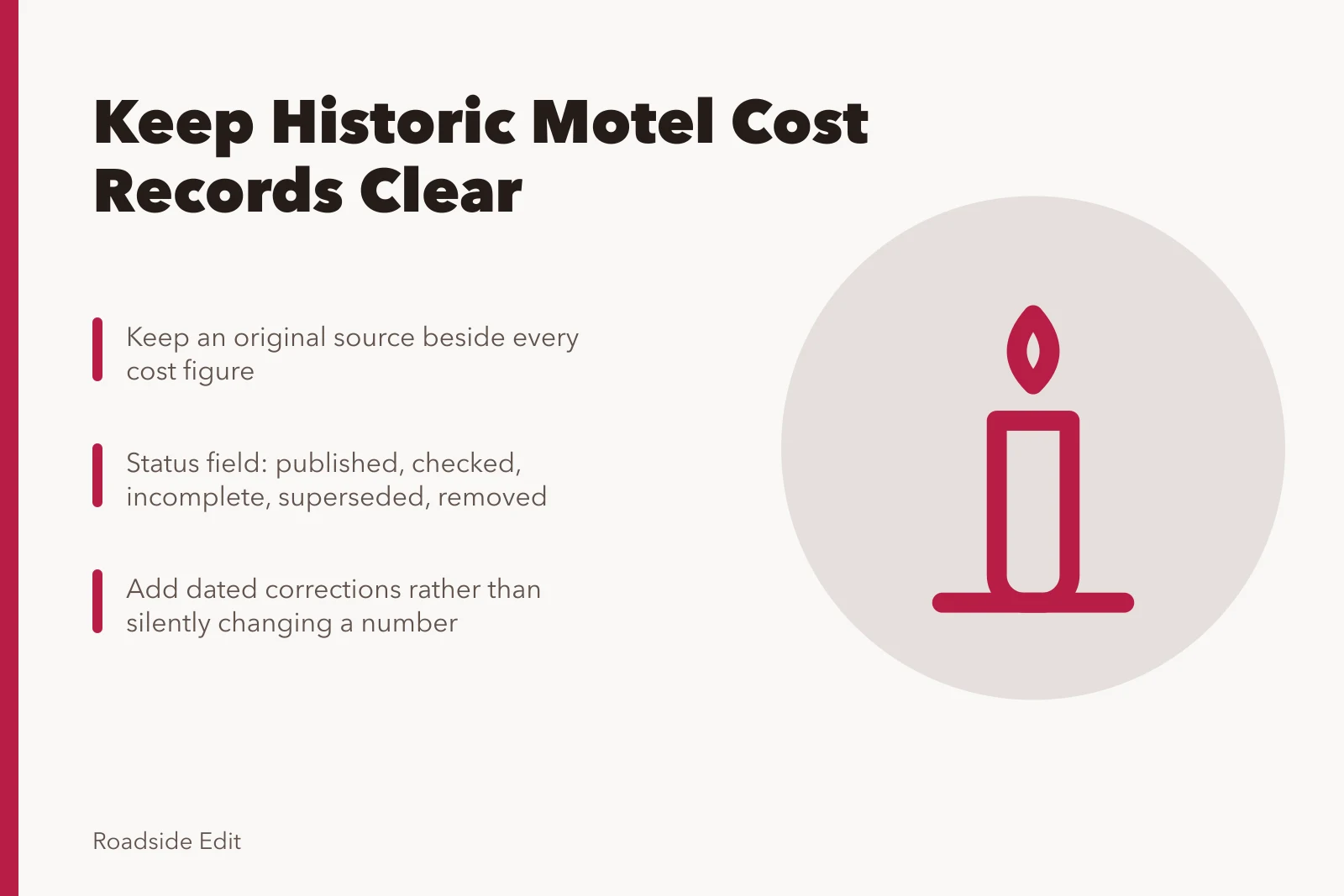 Card about keeping historic motel restoration cost records clear through 2027. How to keep historic motel restoration cost records clear through 2027