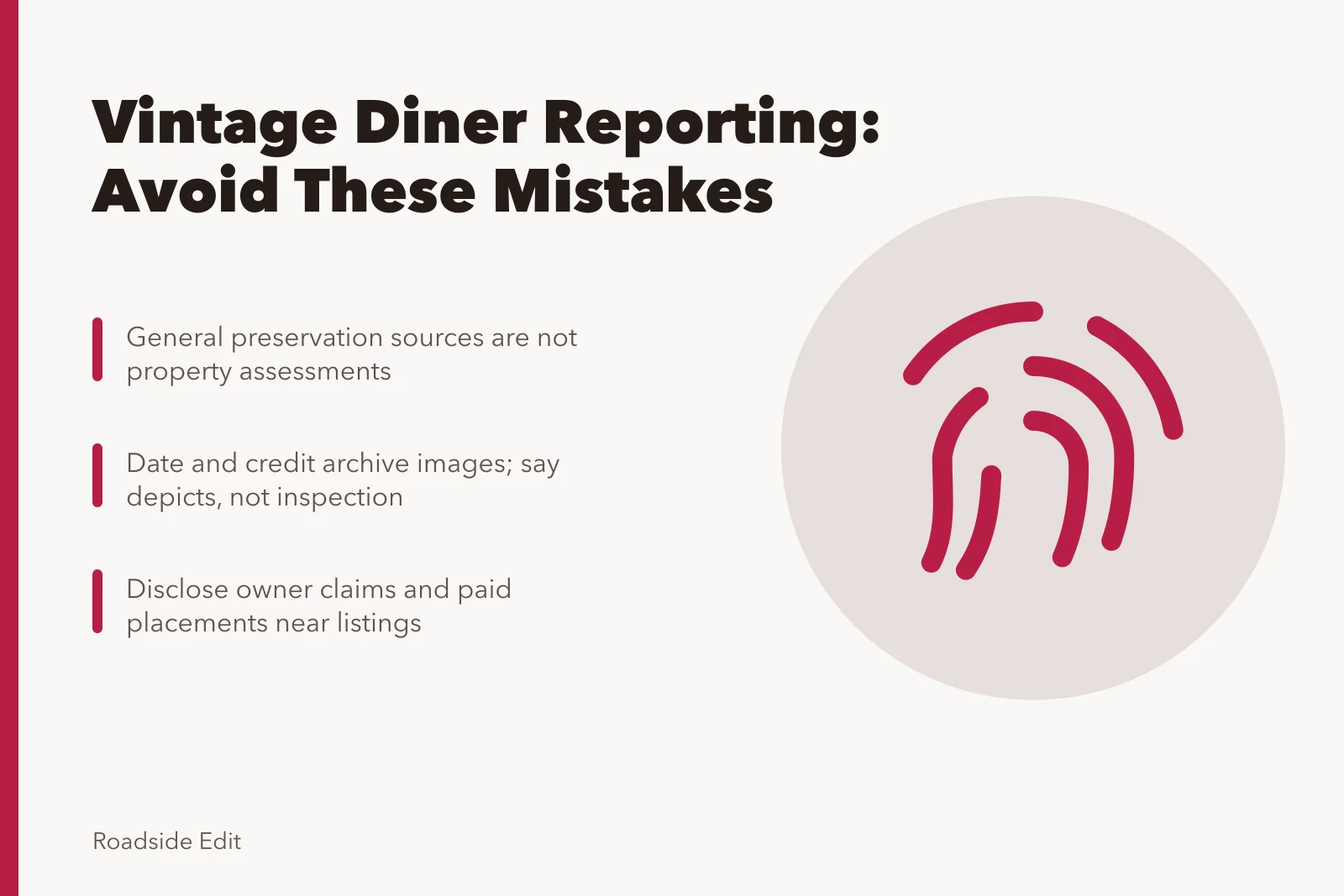 Card listing vintage diner interior reporting mistakes and disclosure rules. How to avoid vintage diner interior reporting mistakes before you file